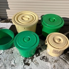 漬物樽　5個