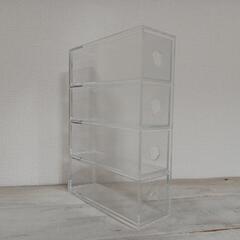 ★譲ります★【無印良品】アクリル メガネ 小物ケース