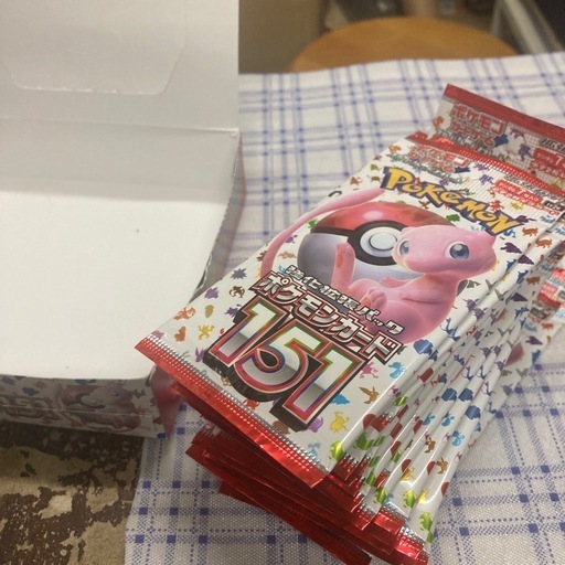 ポケモンカードゲーム (1パック) 日本語151 SV2a ブースターパック (1パック7枚入り)　25パック