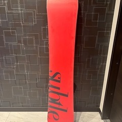 スノーボード　ビンディング付き　142cmの画像