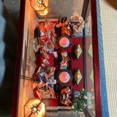 雛人形 3段 オルゴール付きの画像