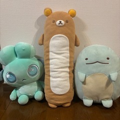 ぬいぐるみリラックマ　トカゲなど　