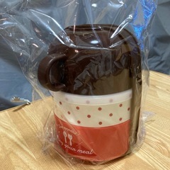 ☆最終値下げ☆【未使用品】スープカップ付2段ランチボックス