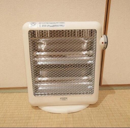 超軽量 EUPA 電気ヒーター 2ヒーター ホワイト