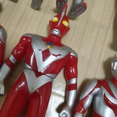 ウルトラマン他ソフビまとめ売りの画像