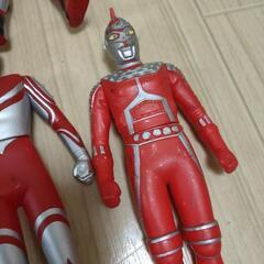 ウルトラマン他ソフビまとめ売りの画像
