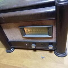 真空管式ラジオ付き電蓄アイディア アルスペシャルジャンク