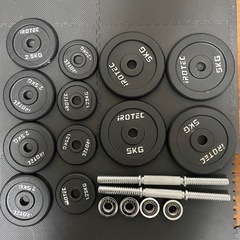 iROTEC ダンベル20kg×2個セット