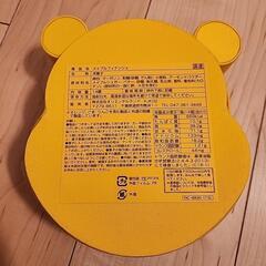 プーさんのお菓子の空箱の画像
