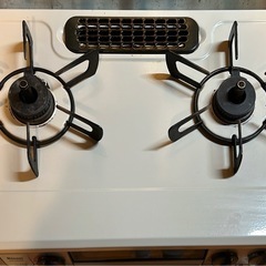 リンナイ二口コンロ　LPガスの画像
