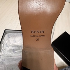 BENIR ベニル新郎 ブライダルシューズ結婚式靴 ホワイトの画像