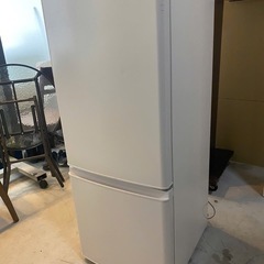 NO 783 🌈福岡市内配送設置無料✨🌈　2023年式 冷蔵庫 マットホワイト MR-P15H-W [幅48cm /146L /2ドア /右開きタイプ /の画像