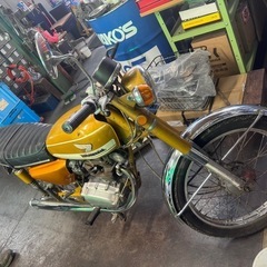 ホンダ　CB125S エンジンかかります。　レストアに？　書類も...