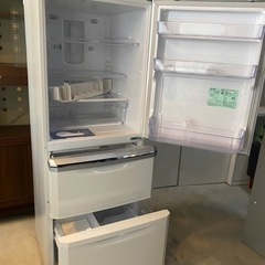 NO  786 🌈福岡市内配送設置無料✨🌈　三菱電機 MITSUBISHI ELECTRIC 冷蔵庫 （335L・右開き） 3ドア Cシリーズ パールホワイト MR-CX33A-W1の画像