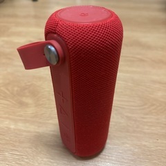 【1月〜2月取引】Bluetoothスピーカー(レッド)ジャンク品
