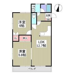 🉐敷・礼・仲0円！🉐初期費用8万円パック(仲手別)！ ペット可(猫、犬1匹飼育可)！ 駐車場2台無料！ - 足利市