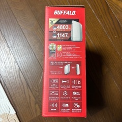新品　BUFFALO WSR-6000AX8P-CGの画像