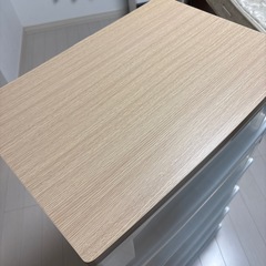 【売却済】ウッドトップ天板5段衣装ケースの画像