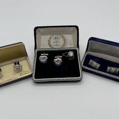 【買取マクサス】カフス カフリンクス 3セット まとめ 昭和レト...