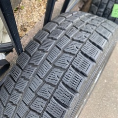 未使用  DUNLOP  デジタイヤ スタッドレス AUTECH アルミ4本 セット 195/60R16 X3815 セレナ の画像