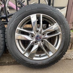 未使用  DUNLOP  デジタイヤ スタッドレス AUTECH アルミ4本 セット 195/60R16 X3815 セレナ の画像
