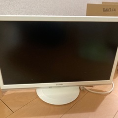 シャープ テレビ(本体、リモコンのみ)