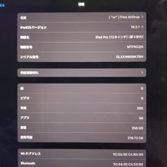 ipad pro 第三世代　12.9インチの画像