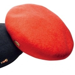 新品未使用　定価7000円(税別) override  HAPPY HAT PIZZA 赤ベレー帽の画像