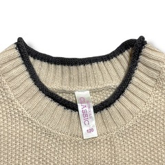 西松屋 ニットトップス 120cm アイボリーの画像