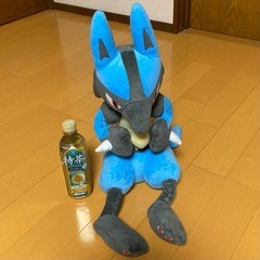 ポケットモンスター ★ もぐもぐタイム めちゃでかルカリオぬいぐるみの画像