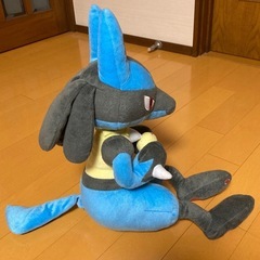 ポケットモンスター ★ もぐもぐタイム めちゃでかルカリオぬいぐるみの画像
