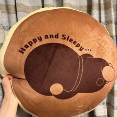 【新品未使用】ドラえもんのどら焼きデザインクッションの画像