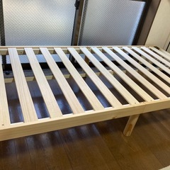 北欧パイン すのこ シングルベッド 