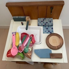 木製　おままごと