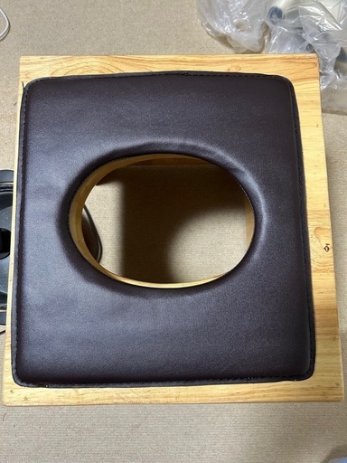 決めました，?中古品#よもぎ蒸し (座浴) 導入セット (角型 背もたれ無し 座浴用 椅子・中古品マント2枚・よもぎ蒸しハーブ?13袋