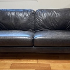 5,000円引しました！ソファ　本革　きれいめの画像