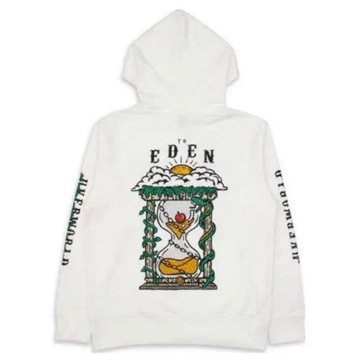UVERworld EDEN パーカー UVERworld パーカー 白 新品未使用】UVERworld EDEN スウェット