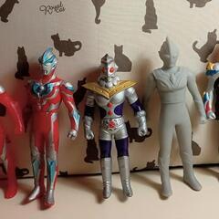 ウルトラマンソフビ人形5体