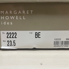 値下げ中！MARGRET HOWELL idea   ローファーの画像