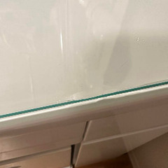 ホワイト LEDライト付きドレッサーの画像