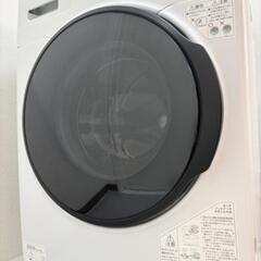 2023年製☆アイリスオーヤマ ドラム式洗濯機 洗濯8kg 乾燥4kg 省エネ　ホワイト 幅59cm 奥行59cm ファミリー向け　一人暮らしにも 乾燥機能付き 温水洗浄 最大60℃ ファイブセンシング ふんわりしわ取りコース CDK842-W 2023年式　　②の画像