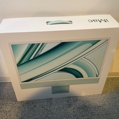iMac24インチ、 24GBユニファイドメモリ、ストレージ1TB 、M3、グリーン の画像