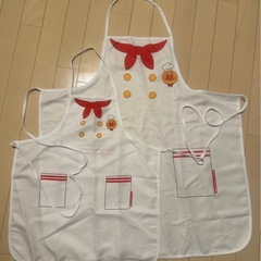 【非売品】アンパンマンミュージアム体験特典エプロン親子セット