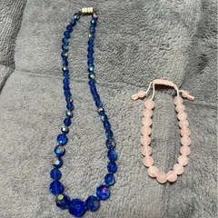 ネックレス　数珠　ブレスレット　セット売り