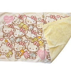サンリオ ハローキティ タオル 55cm x 110cm バスタオル ★ 美品の画像