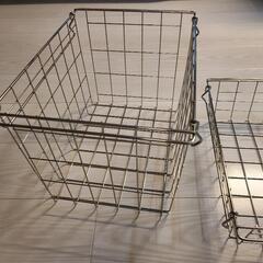 ステンレスかご