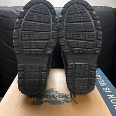 【モンベル　中古美品キッズスノーシューズ22.0cm】の画像