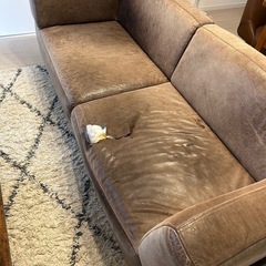 unico レザー　ソファ