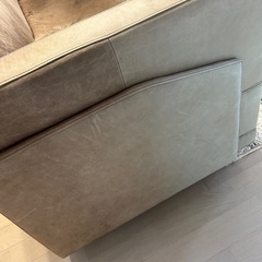 unico レザー　ソファの画像