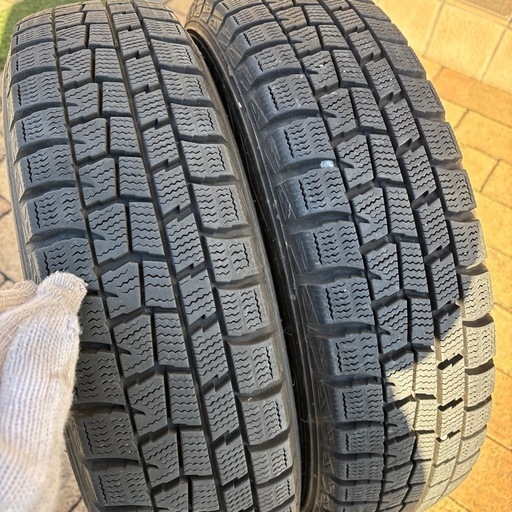 バリ溝！軽自動車！155/65R14 ダンロップ　スタッドレス4本セット！
